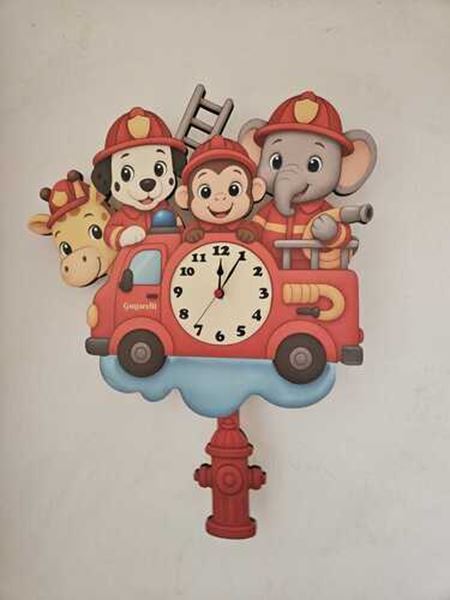 Picture of FIRE FIGHTER CREW CLOCK